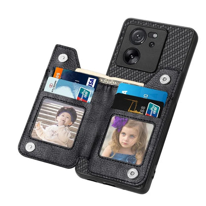 C1-04 For Xiaomi 13T / 13T Pro / Redmi K60 Ultra Wallet Phone Case Kickstand PU+PC+TPU Phone Cover