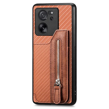 C1-04 For Xiaomi 13T / 13T Pro / Redmi K60 Ultra Wallet Phone Case Kickstand PU+PC+TPU Phone Cover