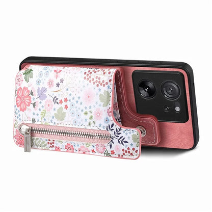 D10 For Xiaomi 13T / 13T Pro / Redmi K60 Ultra Case Kickstand PU+PC+TPU Phone Cover with Zipper Wallet