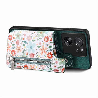 D10 For Xiaomi 13T / 13T Pro / Redmi K60 Ultra Case Kickstand PU+PC+TPU Phone Cover with Zipper Wallet