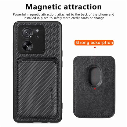 For Xiaomi 13T / 13T Pro / Redmi K60 Ultra Case Magnetic Detachable Card Holder Phone Cover
