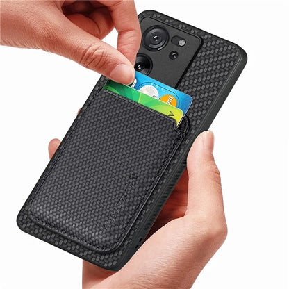 For Xiaomi 13T / 13T Pro / Redmi K60 Ultra Case Magnetic Detachable Card Holder Phone Cover