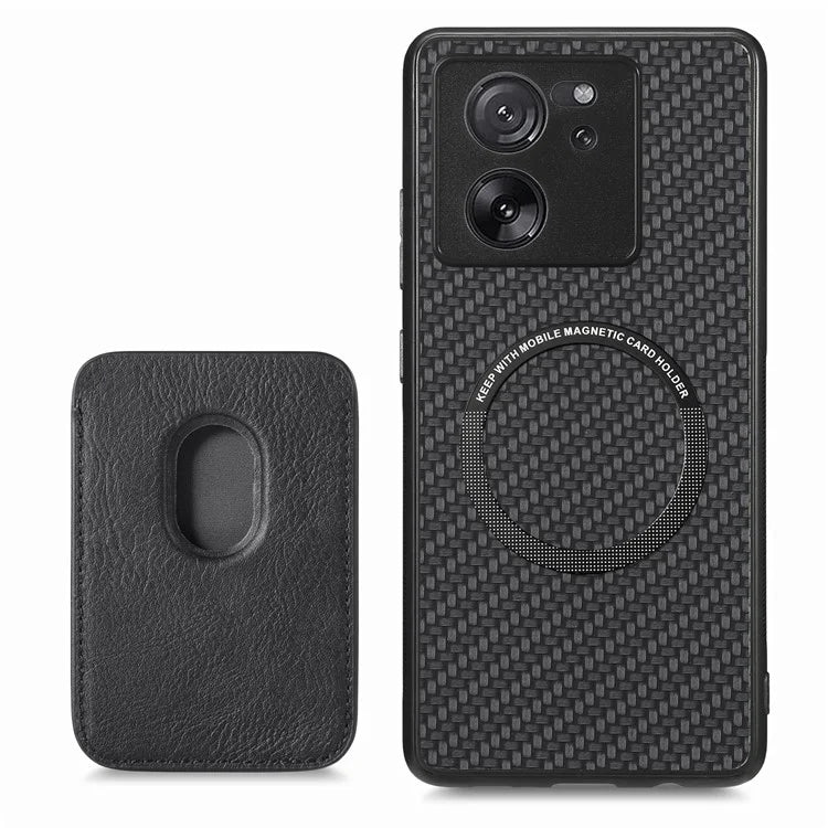 For Xiaomi 13T / 13T Pro / Redmi K60 Ultra Case Magnetic Detachable Card Holder Phone Cover