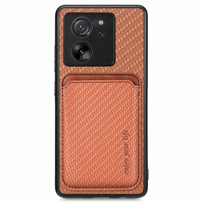For Xiaomi 13T / 13T Pro / Redmi K60 Ultra Case Magnetic Detachable Card Holder Phone Cover