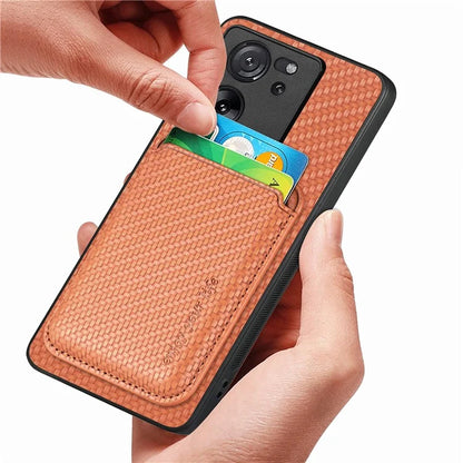 For Xiaomi 13T / 13T Pro / Redmi K60 Ultra Case Magnetic Detachable Card Holder Phone Cover