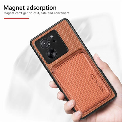 For Xiaomi 13T / 13T Pro / Redmi K60 Ultra Case Magnetic Detachable Card Holder Phone Cover