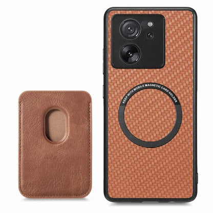 For Xiaomi 13T / 13T Pro / Redmi K60 Ultra Case Magnetic Detachable Card Holder Phone Cover