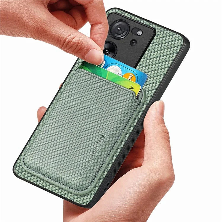For Xiaomi 13T / 13T Pro / Redmi K60 Ultra Case Magnetic Detachable Card Holder Phone Cover