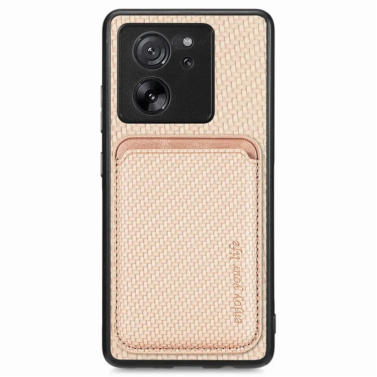 For Xiaomi 13T / 13T Pro / Redmi K60 Ultra Case Magnetic Detachable Card Holder Phone Cover