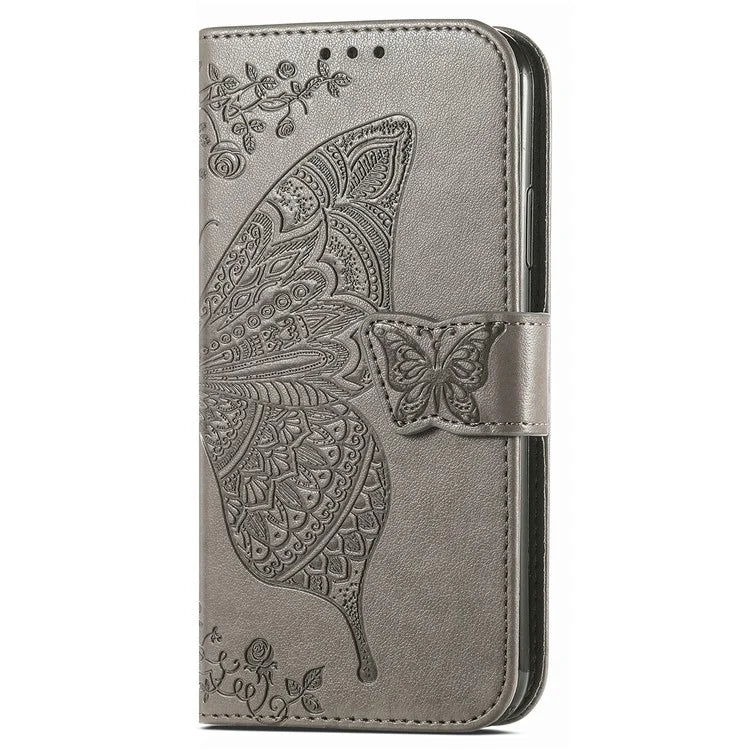For Xiaomi 13T Pro / 13T / Redmi K60 Ultra Phone Case Butterfly Imprinted Anti-fall Wallet Stand Leather Cover