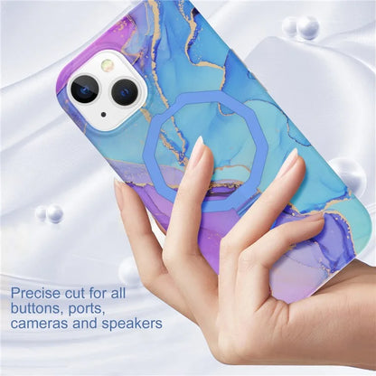 GW018 for iPhone 15 Case Magnetic Anti-drop Cover PC + TPU Phone Protector