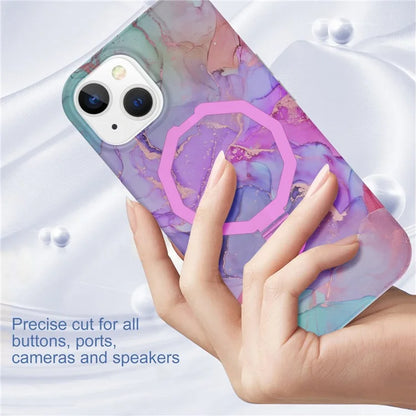 GW018 for iPhone 15 Case Magnetic Anti-drop Cover PC + TPU Phone Protector