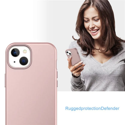 GW03 For iPhone 15 Case Rubberized TPU + PC Anti-fingerprint Phone Cover