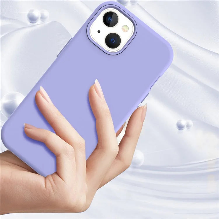 GW03 For iPhone 15 Case Rubberized TPU + PC Anti-fingerprint Phone Cover