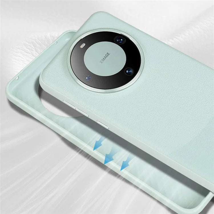 X-LEVEL For Huawei Mate 60 Pro Case PU Leather Coated PC Phone Cover