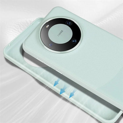 X-LEVEL For Huawei Mate 60 Pro Case PU Leather Coated PC Phone Cover