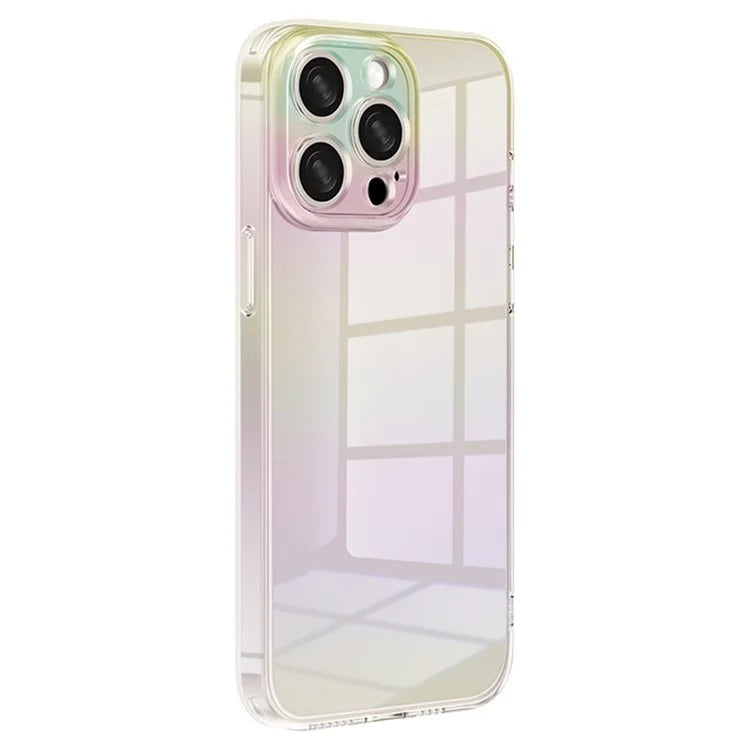 X-LEVEL Aurora Series for iPhone 15 Pro Case TPU + PC Laser Electroplating Phone Cover