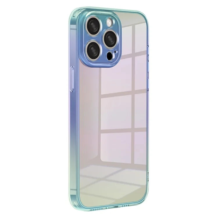 X-LEVEL Aurora Series for iPhone 15 Pro Case TPU + PC Laser Electroplating Phone Cover