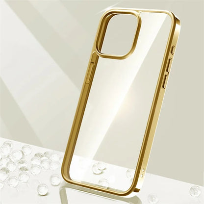 X-LEVEL For iPhone 15 Pro Max Phone Case PC+TPU Electroplating Back Cover