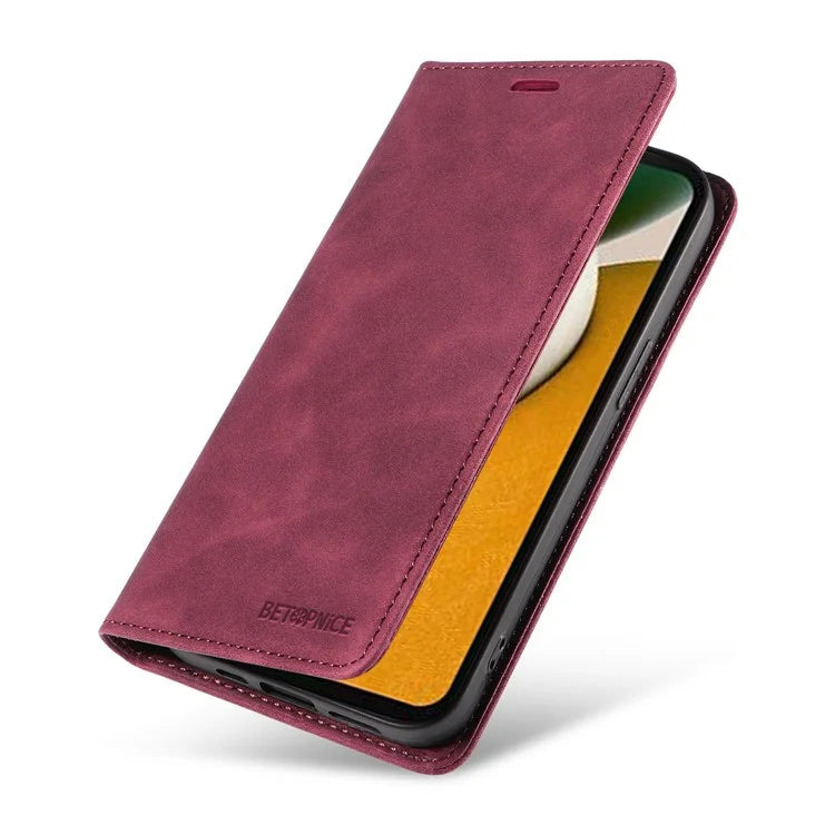 BETOPNICE 003 Phone Case for Samsung Galaxy A15 5G RFID Blocking Wallet Leather Cover Phone Shell