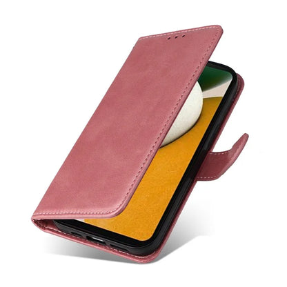 For Samsung Galaxy A15 5G Case Shockproof Phone Shell Calf Texture Leather Wallet Phone Cover