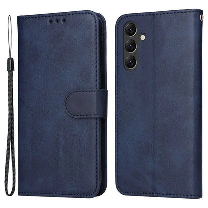For Samsung Galaxy A15 5G Case Shockproof Phone Shell Calf Texture Leather Wallet Phone Cover