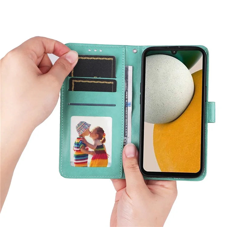 For Samsung Galaxy A15 5G Case Stand Wallet Shockproof PU Leather Cell Phone Cover