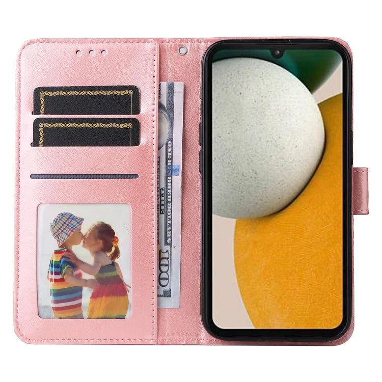 For Samsung Galaxy A15 5G Case Stand Wallet Shockproof PU Leather Cell Phone Cover