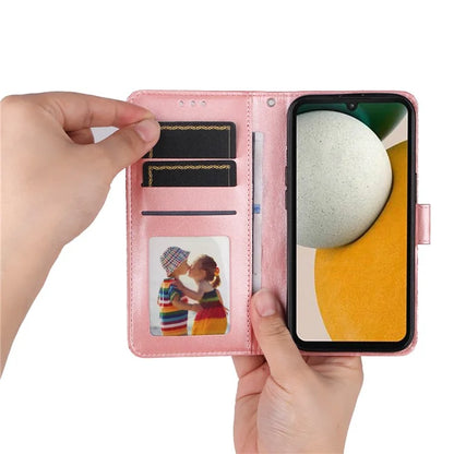 For Samsung Galaxy A15 5G Case Stand Wallet Shockproof PU Leather Cell Phone Cover