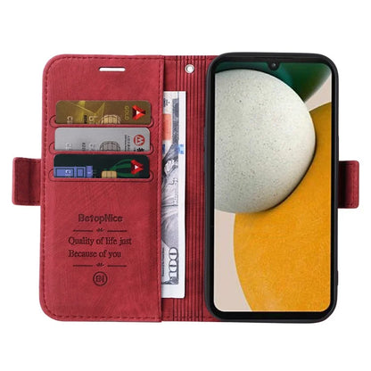 BETOPNICE 001 Stand PU Leather Phone Shell for Samsung Galaxy A15 5G Case Folding Wallet Phone Cover