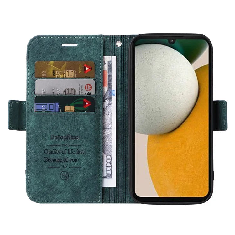 BETOPNICE 001 Stand PU Leather Phone Shell for Samsung Galaxy A15 5G Case Folding Wallet Phone Cover