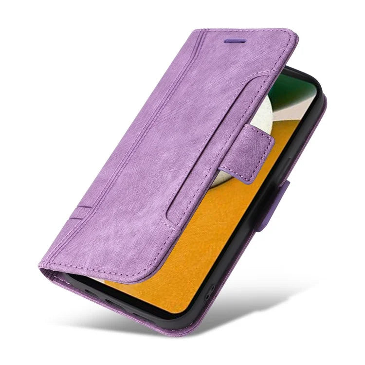BETOPNICE 001 Stand PU Leather Phone Shell for Samsung Galaxy A15 5G Case Folding Wallet Phone Cover