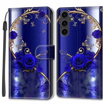 For Samsung Galaxy S24+ Case Pattern Printing Card Holder Phone Cover