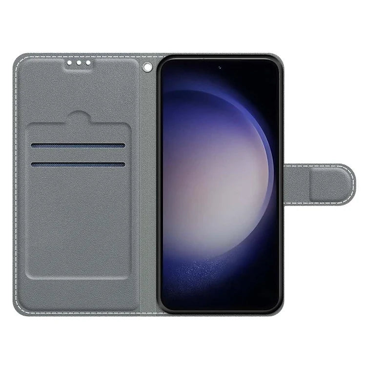 For Samsung Galaxy A05 4G Case PU Leather Pattern Printing Phone Cover