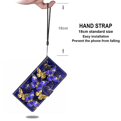 For Samsung Galaxy A05 4G Case PU Leather Pattern Printing Phone Cover
