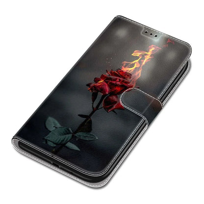 For Samsung Galaxy A05 4G Case PU Leather Pattern Printing Phone Cover