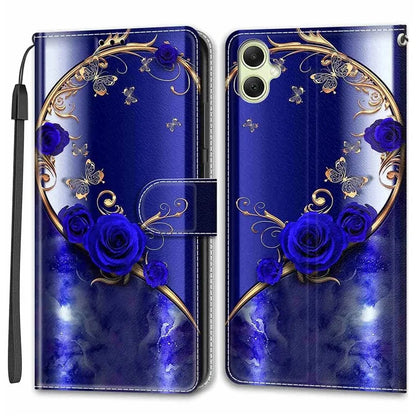 For Samsung Galaxy A05 4G Case PU Leather Pattern Printing Phone Cover