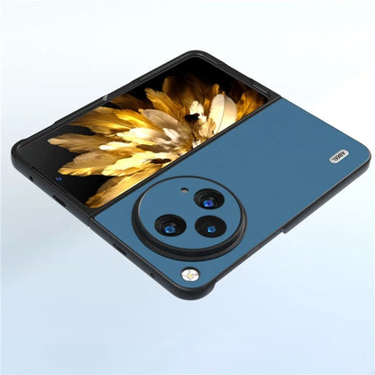 ABEEL For Oppo Find N3 5G / OnePlus Open Case Genuine Cow Leather+PC Soft-touch Cover
