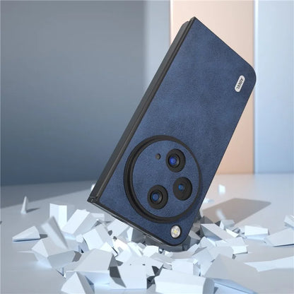 ABEEL For Oppo Find N3 5G / OnePlus Open Case PU Leather Cowhide Texture Phone Back Cover