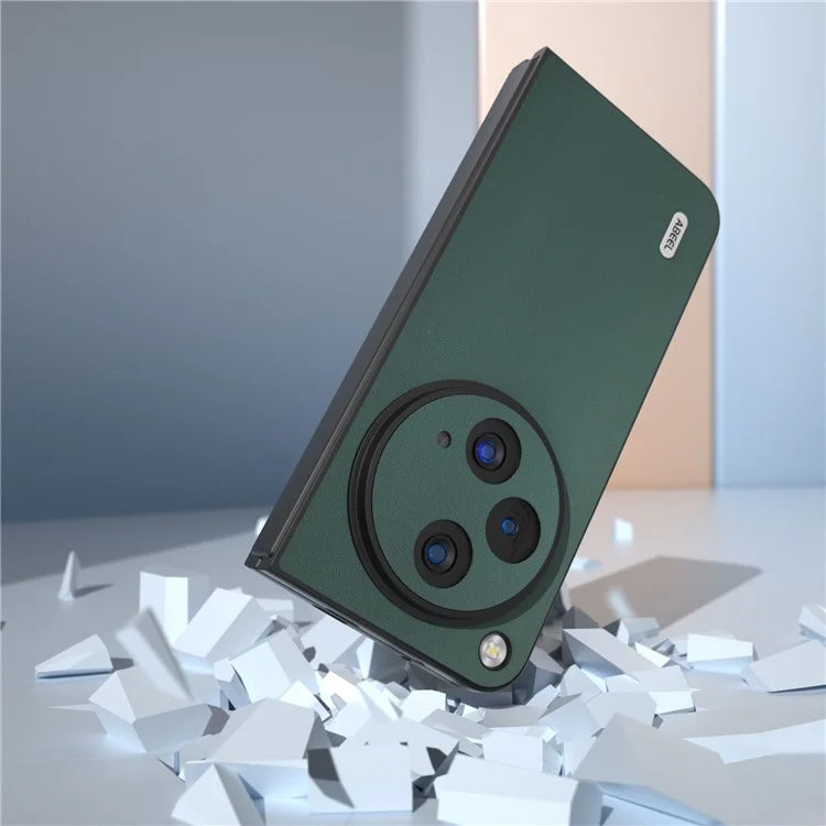 ABEEL For Oppo Find N3 5G / OnePlus Open Case Genuine Cow Leather + Hard PC Shell