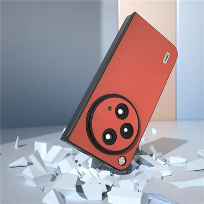 ABEEL For Oppo Find N3 5G / OnePlus Open Case Genuine Cow Leather + Hard PC Shell