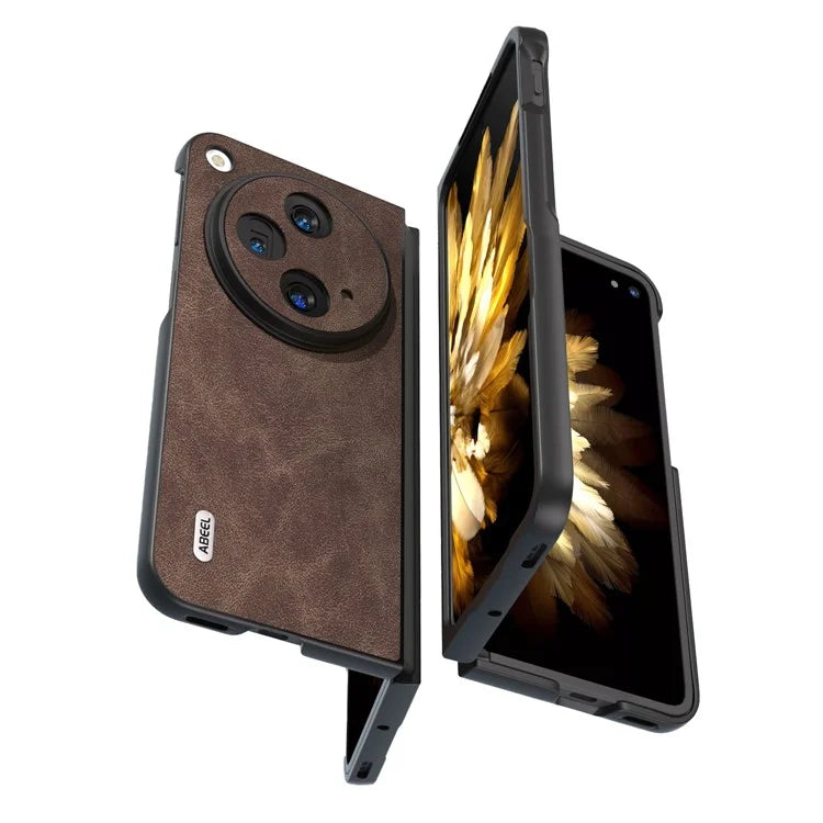 ABEEL For Oppo Find N3 5G / OnePlus Open Slim Fit PU Leather Coated PC Phone Cover