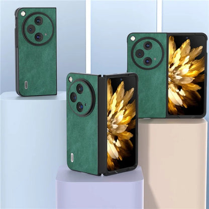 ABEEL For Oppo Find N3 5G / OnePlus Open Slim Fit PU Leather Coated PC Phone Cover