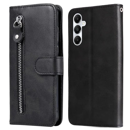 For Samsung Galaxy A05s 4G Case Leather Cellphone Cover with Zipper Pocket Wallet