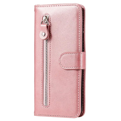 For Samsung Galaxy A05s 4G Case Leather Cellphone Cover with Zipper Pocket Wallet
