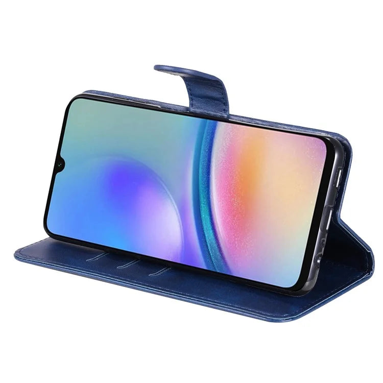 For Samsung Galaxy A05s 4G Case Leather Cellphone Cover with Zipper Pocket Wallet