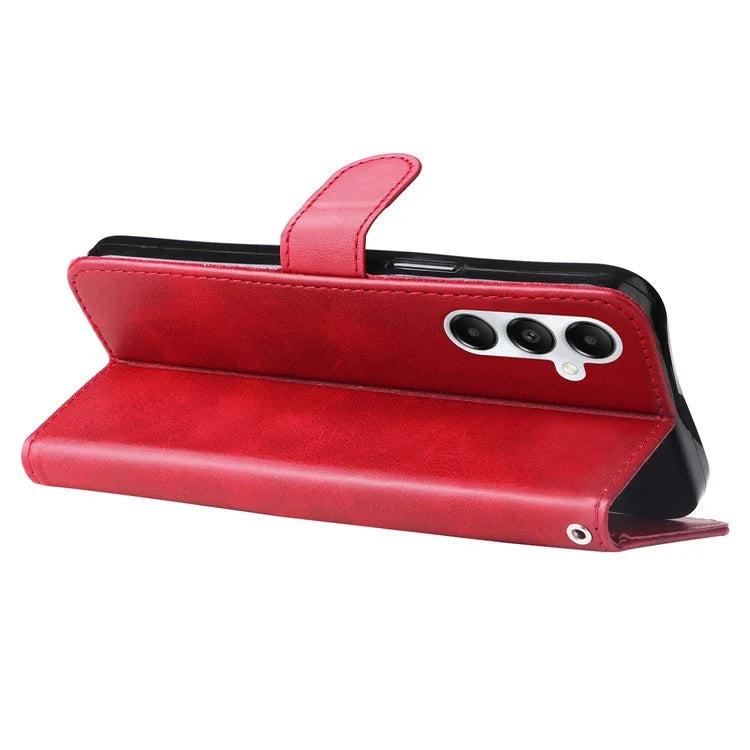 For Samsung Galaxy A05s 4G Case Leather Cellphone Cover with Zipper Pocket Wallet