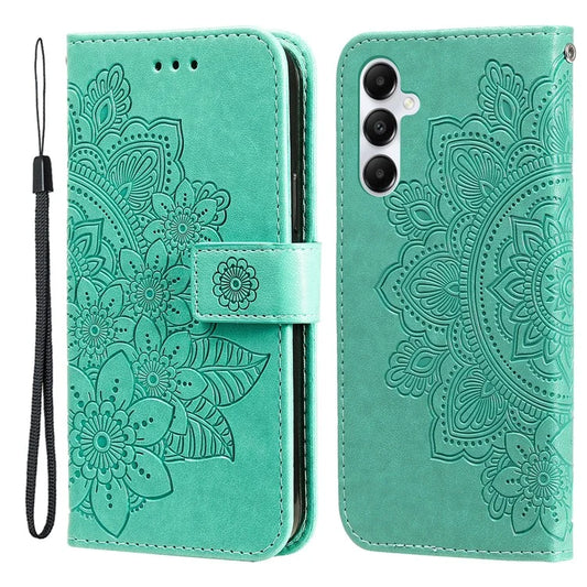 For Samsung Galaxy A05s 4G Imprinted PU Leather Case Cell Phone Shell Stand Wallet Cover