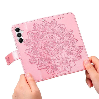 For Samsung Galaxy A05s 4G Imprinted PU Leather Case Cell Phone Shell Stand Wallet Cover