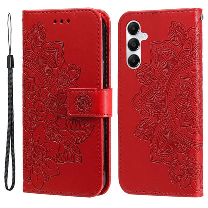 For Samsung Galaxy A05s 4G Imprinted PU Leather Case Cell Phone Shell Stand Wallet Cover